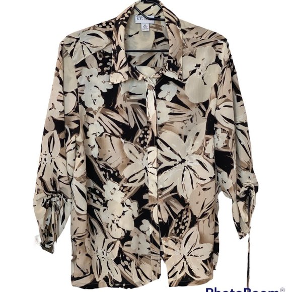 The Tog Shop Blouse, Button Front, Size XL - Picture 1 of 5